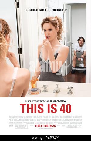 Original Film Titel: UNTER 40. Englischer Titel: DIES IST 40. Regisseur: Judd Apatow. Jahr: 2012. Credit: APATOW PRODUCTIONS / Album Stockfoto