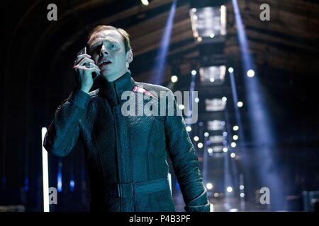 Original Film Titel: STAR TREK: In die Dunkelheit. Englischer Titel: STAR TREK: In die Dunkelheit. Regisseur: J.J Abrams. Jahr: 2013. Stars: Simon Pegg. Quelle: Paramount Pictures/Album Stockfoto