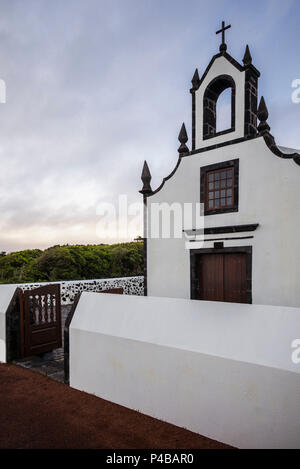 Portugal, Azoren, Insel Pico, Criacao Velha, Dorfkirche Stockfoto