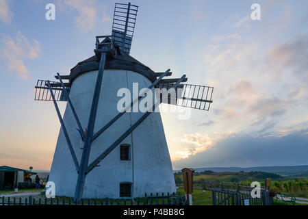 Retz, Windmühle, Windmühle, Weinviertel, Niederösterreich, Österreich Stockfoto