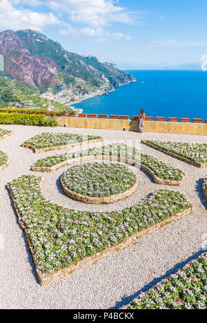 Villa Rufolo, Ravello, Amalfi, Salerno, Kampanien, Italien Stockfoto