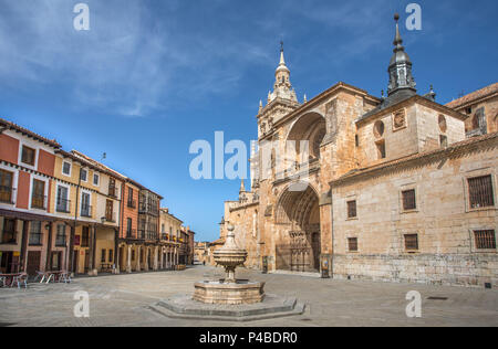 Spanien, Provinz Soria, El Burgo de Osma Stadt Stockfoto
