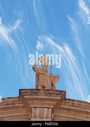 Kroatien, Dalmatien, Dubrovnik, Kirche des Hl. Blasius Stockfoto