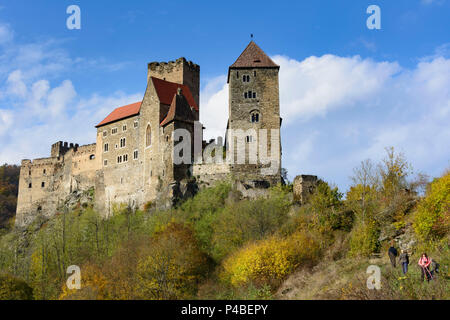 Hardegg, Burg Hardegg, Waldviertel (Waldviertel), Niederösterreich, Österreich Stockfoto