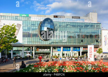 Wien, Quadrat Columbusplatz, Columbus Einkaufszentrum, 10. Favoriten, Wien, Österreich Stockfoto