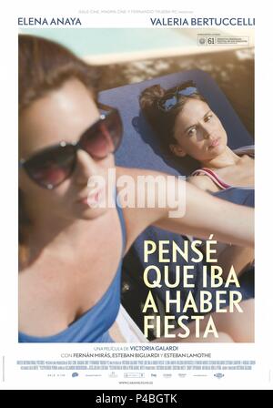 Original Film Titel: PENSE QUE IBA A HABER FIESTA. Englischer Titel: PENSE QUE IBA A HABER FIESTA. Regisseur: VICTORIA GALARDI. Jahr: 2013. Credit: FERNANDO TRUEBA P.C. S.A./Album Stockfoto