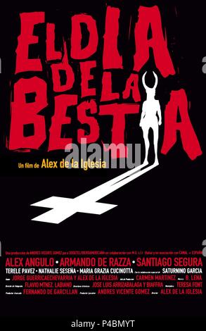 Original Film Titel: EL DIA DE LA BESTIA. Englischer Titel: DER TAG DES TIERES. Regisseur: ALEX DE LA IGLESIA. Jahr: 1995. Credit: SOGETEL / Album Stockfoto