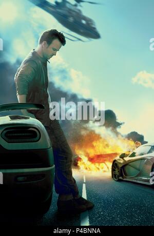 Original Film Titel: NEED FOR SPEED. Englischer Titel: NEED FOR SPEED. Regisseur: SCOTT WAUGH. Jahr: 2014. Stars: AARON PAUL. Quelle: Dreamworks SKG/Album Stockfoto