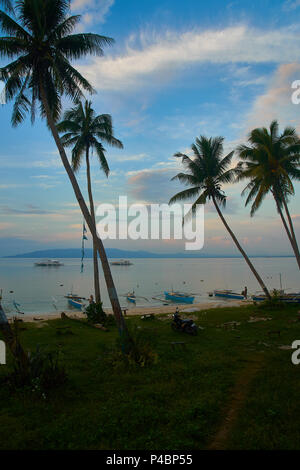 Boracay White Sand Beach Stockfoto
