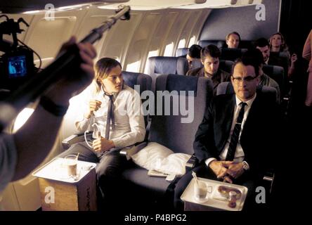 Original Film Titel: Fang mich, wenn du kannst. Englischer Titel: Fang mich, wenn du kannst. Regisseur: Steven Spielberg. Jahr: 2002. Stars: Tom Hanks, LEONARDO DICAPRIO. Quelle: DREAMWORKS/Album Stockfoto