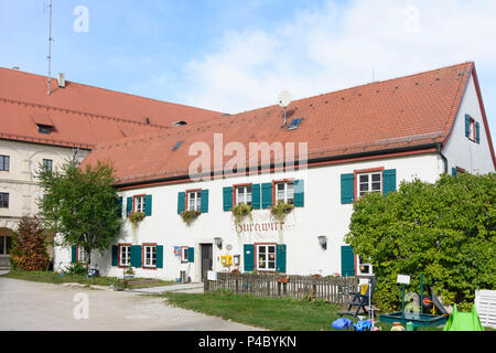 Weißenburg in Bayern, Festung Wülzburg Schloss, Restaurant, Mittelfranken, Mittelfranken, Bayern, Deutschland Stockfoto