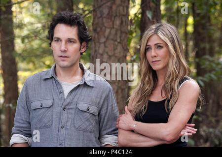 Original Film Titel: FERNWEH. Englischer Titel: FERNWEH. Regisseur: David Wain. Jahr: 2012. Stars: JENNIFER ANISTON, Paul Rudd. Credit: APATOW PRODUCTIONS / Album Stockfoto