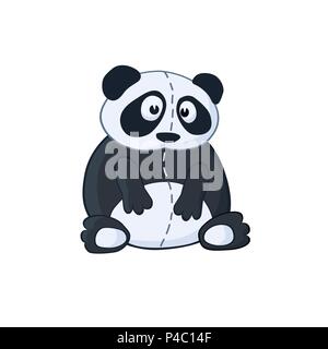 Cartoon Stofftier Stock Vektor