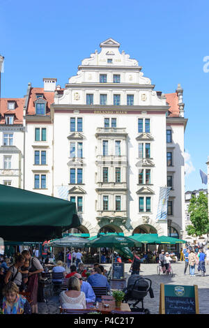 München, Haus Orlando-Haus am Platz "Platzl", Restaurant, Oberbayern, Bayern, Deutschland Stockfoto