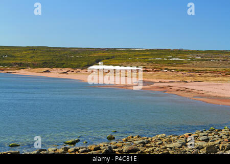 Entlang der Küste fahren 510 N Labrador, Neufundland, Labrador, Kanada Stockfoto