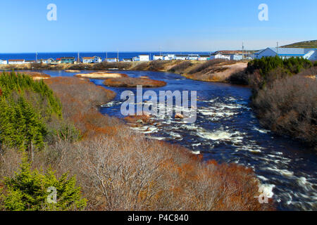 Entlang der Küste fahren 510 N Labrador, Neufundland, Labrador, Kanada Stockfoto