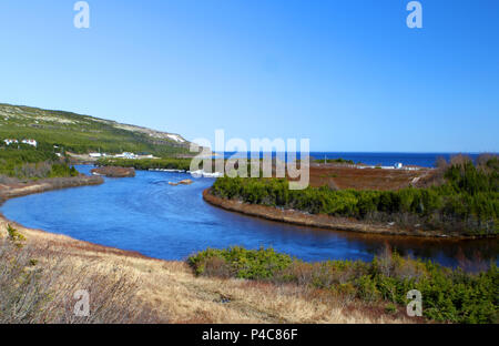 Entlang der Küste fahren 510 N Labrador, Neufundland, Labrador, Kanada Stockfoto