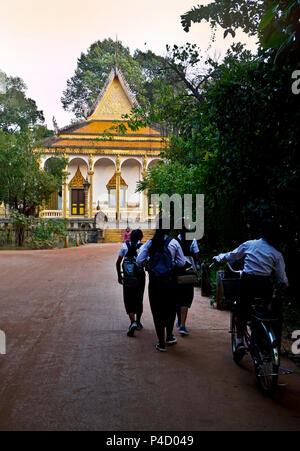 Der Tempel Wat Preah ein Kau Saa in Siem Reap, Kambodscha Stockfoto