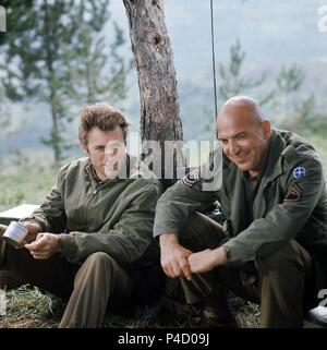 Original Film Titel: Kelly'S Heroes. Englischer Titel: Kelly'S Heroes. Regisseur: Brian G. HUTTON. Jahr: 1970. Stars: Telly Savalas; Clint Eastwood. Credit: M.G.M/Album Stockfoto