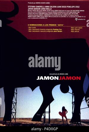 Original Film Titel: JAMON JAMON. Englischer Titel: JAMON JAMON. Regisseur: JUAN JOSE BIGAS LUNA. Jahr: 1992. Credit: LOLAFILMS/Album Stockfoto