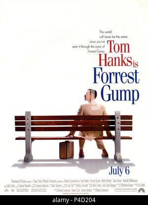 Original Film Titel: FORREST GUMP. Englischer Titel: FORREST GUMP. Regisseur: ROBERT ZEMECKIS. Jahr: 1994. Quelle: Paramount Pictures/Album Stockfoto