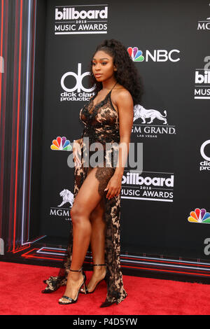 2018 Billboard Music Awards im MGM Grand Garden Arena am 20. Mai 2018 in Las Vegas, NV bietet: Normani Kordei Wo: Las Vegas, Nevada, United States Wenn: 21. Mai 2018 Credit: Nicky Nelson/WENN.com Stockfoto