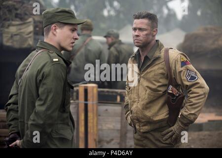 Original Film Titel: ANN. Englischer Titel: ANN. Regisseur: David Ayer. Jahr: 2014. Stars: Brad Pitt. Credit: QED INTERNATIONAL/Album Stockfoto