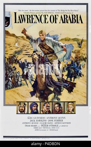 Original Film Titel: Lawrence von Arabien. Englischer Titel: Lawrence von Arabien. Regisseur: David Lean. Jahr: 1962. Quelle: Columbia Pictures/Album Stockfoto