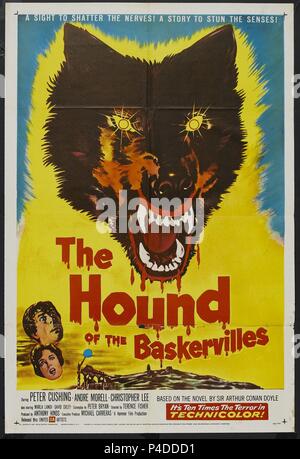 Original Film Titel: der Hund der Baskervilles. Englischer Titel: der Hund der Baskervilles. Regisseur: Terence Fisher. Jahr: 1959. Credit: HAMMER/UNITED ARTISTS/Album Stockfoto