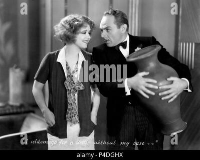 Original Film Titel: ihre HOCHZEITSNACHT. Englischer Titel: ihre HOCHZEITSNACHT. Film Regie: Frank Tuttle. Jahr: 1930. Stars: CHARLES RUGGLES; CLARA BOW. Quelle: Paramount Pictures/Album Stockfoto