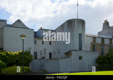 Charles Rennie Mackintosh entwarf das Haus für einen Kunstvertau im Bellahouston Park Glasgow Stockfoto