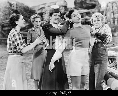 Original Film Titel: DIE FRAUEN. Englischer Titel: DIE FRAUEN. Regisseur: George Cukor. Jahr: 1939. Stars: Joan Fontaine; Norma Shearer, Paulette Goddard, Rosalind Russell; MARY BOLAND. Credit: MGM /Album Stockfoto