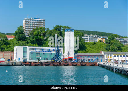 Hafen, Sassnitz, Rügen, Mecklenburg-Vorpommern, Deutschland, Europa Stockfoto