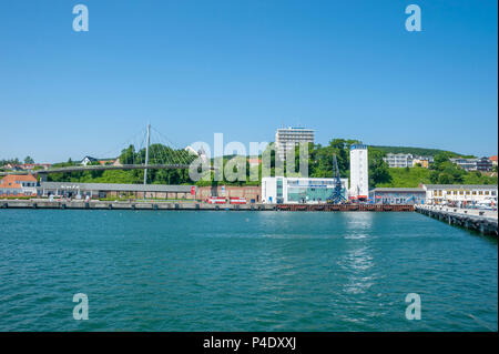 Hafen, Sassnitz, Rügen, Mecklenburg-Vorpommern, Deutschland, Europa Stockfoto