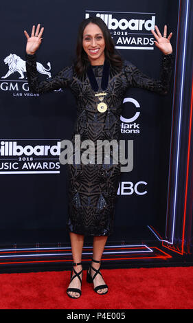 2018 Billboard Music Awards im MGM Grand Garden Arena bietet: Desiree Linden Wo: Las Vegas, Nevada, United States Wenn: 20. Mai 2018 Credit: Judy Eddy/WENN.com Stockfoto