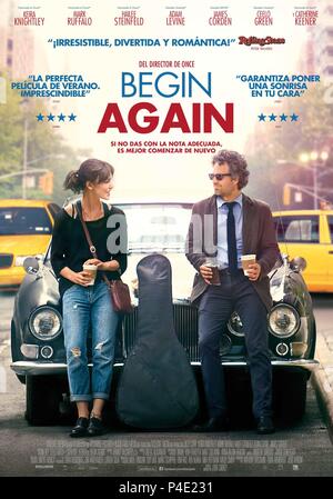 Original Film Titel: wieder beginnen. Englischer Titel: wieder beginnen. Regisseur: John CARNEY. Jahr: 2013. Credit: EXKLUSIVE MEDIA GROUP/Album Stockfoto