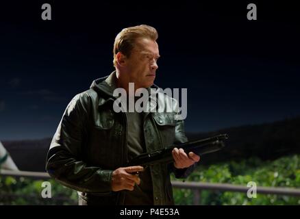 Original Film Titel: TERMINATOR GENISYS. Englischer Titel: TERMINATOR GENISYS. Regisseur: ALAN TAYLOR. Jahr: 2015. Stars: ARNOLD SCHWARZENEGGER. Quelle: Paramount Pictures/Album Stockfoto