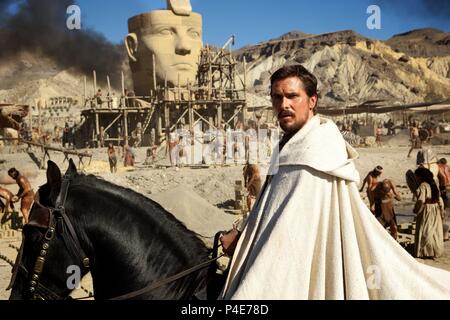 Original Film Titel: EXODUS: Götter und Könige. Englischer Titel: EXODUS: Götter und Könige. Regisseur: Ridley Scott. Jahr: 2014. Stars: Christian Bale. Credit: CHERNIN UNTERHALTUNG/Album Stockfoto