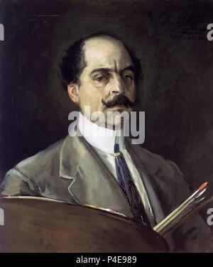 AUTORRETRATO. Thema: Eugenio Lucas Villaamil (1858-1918). Lage: DAS MUSEO NACIONAL DE BELLAS ARTES, La Habana, Kuba. Stockfoto