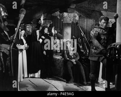 ESCENA DE LA PELICULA 'EL CID' - 1961 - Sofia Loren (ESPAÑA/FILMAYER COPRODUCCION EEUU). Thema: Mann, Anthony. Stockfoto