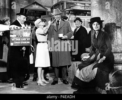 Original Film Titel: MY FAIR LADY. Englischer Titel: MY FAIR LADY. Regisseur: George Cukor. Jahr: 1964. Stars: REX HARRISON; AUDREY HEPBURN; WILFRID HYDE WEISS. Quelle: WARNER BROTHERS/Album Stockfoto