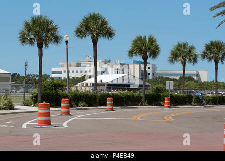 St. Petersburg, Florida, USA. 2018. Die Albert Whitted Flughafen und Universität von South Florida. Stockfoto