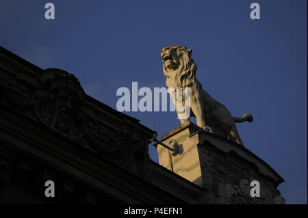 Art Nouveau District. Riga, Lettland Stockfoto