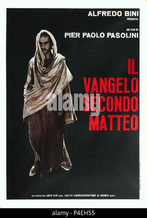 Original Film Titel: IL VANGELO SECONDO MATTEO. Englischer Titel: EVANGELIUM NACH ST. Matthäus, der. Film Regie: PIER PAOLO PASOLINI. Jahr: 1964. Stockfoto