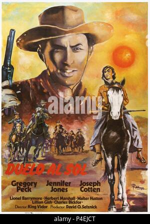 Original Film Titel: DUELL IN DER SONNE. Englischer Titel: DUELL IN DER SONNE. Film Regie: KING VIDOR. Jahr: 1946. Credit: SELZNICK/RKO/Album Stockfoto