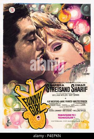 Original Film Titel: Funny Girl. Englischer Titel: Funny Girl. Regisseur: William Wyler. Jahr: 1968. Quelle: Columbia Pictures/Album Stockfoto