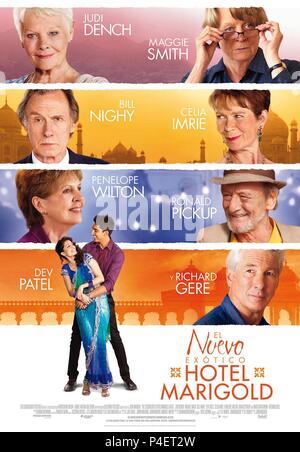 Original Film Titel: DIE ZWEITE BESTE EXOTISCHE MARIGOLD HOTEL. Englischer Titel: DIE ZWEITE BESTE EXOTISCHE MARIGOLD HOTEL. Regisseur: John Madden. Jahr: 2015. Credit: BLUEPRINT BILDER / Album Stockfoto