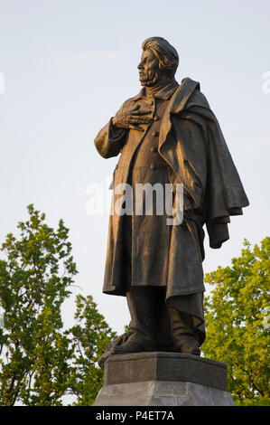 Statue von Adam Mickiewicz in Warschau, Polen. 10. Mai 2018 © wojciech Strozyk/Alamy Stock Foto Stockfoto