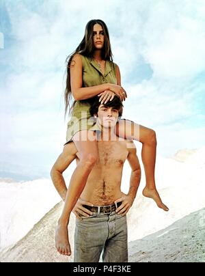 Original Film Titel: ZABRISKIE POINT. Englischer Titel: ZABRISKIE POINT. Film Regie: Michelangelo Antonioni. Jahr: 1970. Stars: Mark Frechette, Daria Halprin. Credit: M.G.M/Album Stockfoto