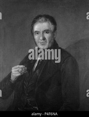 Agustín ARGÜELLES (1776-1844) ABOGADO, politisch Y DIPLOMATICO ESPAÑOL. Autor: Vicente Lopez Portaña (1772-1850). Lage: MUSEO ROMANTICO - GRABADO, MADRID, SPANIEN. Stockfoto